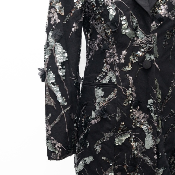 Dress The Population. Berkley Sequin Blazer Dress. - Picture 10 of 16